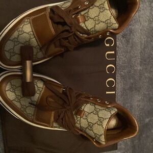 Gucci sneakers.